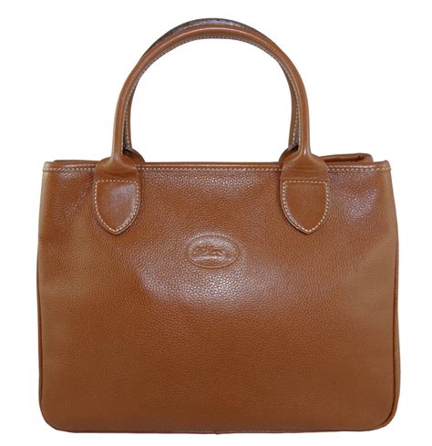 vintage longchamp leather bag